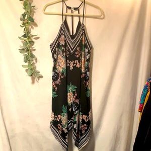 Tank dress with handkerchief bottom ,xl